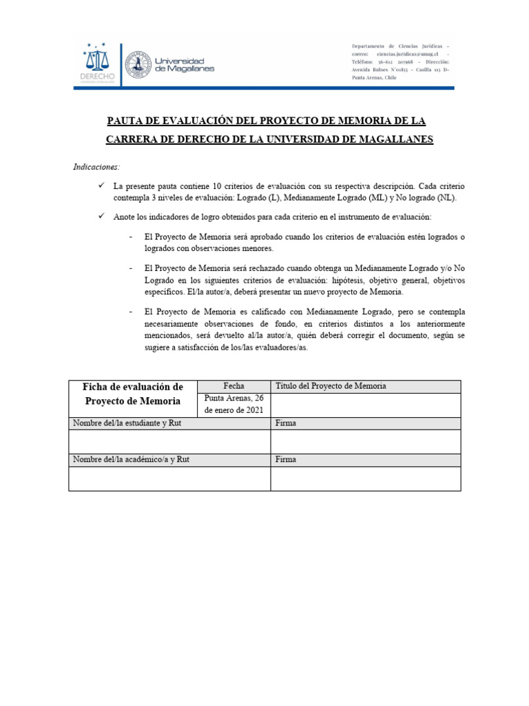 Anexo 7 pauta de evaluaci n proyecto de memoria 29 04 2021