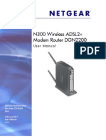 Netgear Dgn2200 Modem Router User Manual