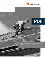 Photovoltaic Module Installation Manual For TW Solar Energy Co., LTD