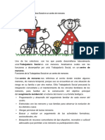 Funciones de La Trabajadora Social en Un Centro de Menores