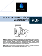 Manual de Instalacion Bombas Euro-Pump Tipo Ba