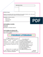 Clases de Figuras Literarias para Quinto de Secundaria