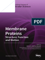 Membrane Proteins Structure Function and Motion