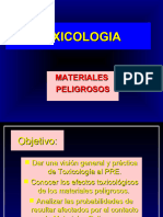 TOXICOLOGIA