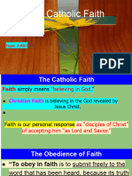 Copy of The Catholic Faith & Profession of Faith