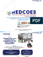 REDCOES - Modificación A Los Anexos de Los Formularios F07 y F14