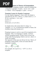 22-Pumping Lemma For CFL-11-03-2024