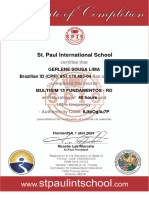 Multisim13 Fundamentos - Certificado de Conclusão Internacional