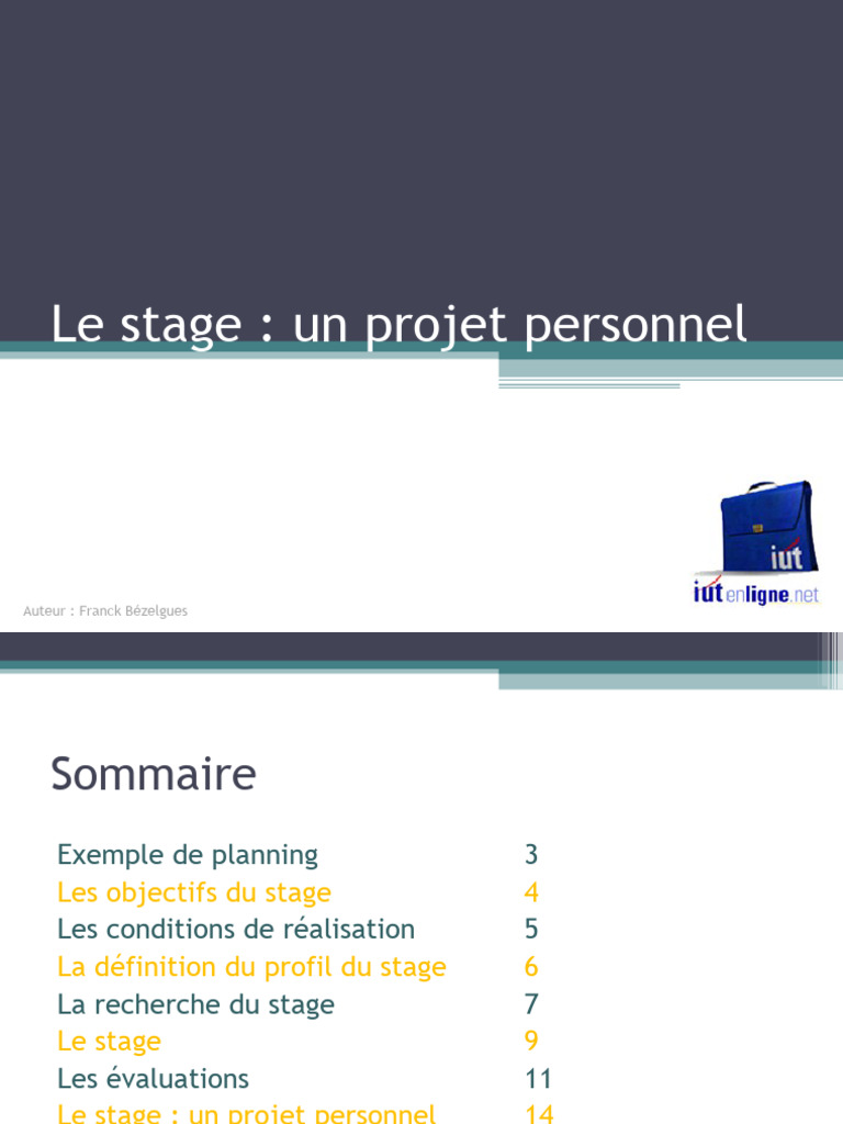 Stage GMP2 | PDF