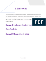 DSDA Pre Seen Materials March 2024