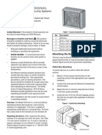 350 Electro-Mechanical Horn Manual 256918