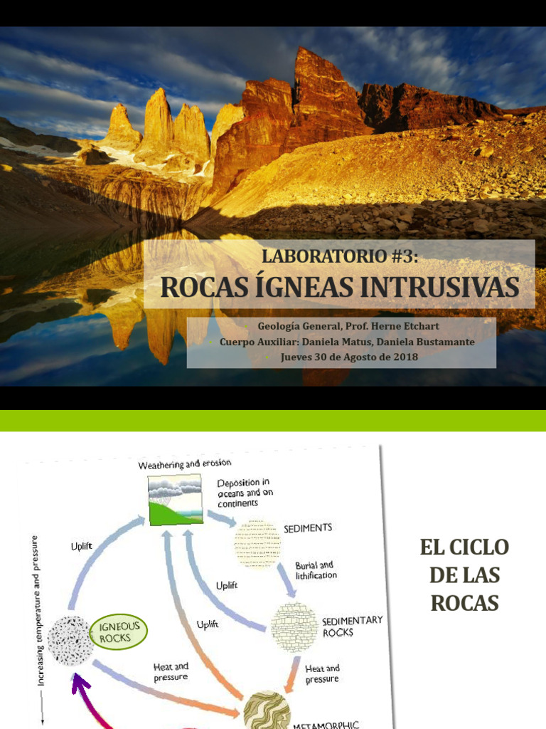 Rocas Ígneas Intrusivas: Clasificación y Tipos | PDF | Magma | Roca ...