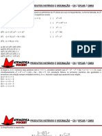 Produtos Notaveis e Fatoracao CN EPCAR CMRJ