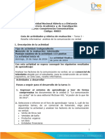 Guía de Actividades y Rúbrica de Evaluación - Unidad 2 - Tarea 3 - Reseña Informativa, Análisis de La Comunicación No Verbal (2) (Reparado)