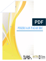 Pekerjaan Pagar BRC