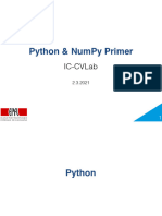 Python Numpy Primer