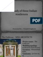 Final Case Study of Three Residences