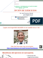 Seminario de Prescripción de Ejercicios CON VOZ