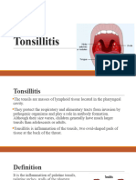 Tonsillitis