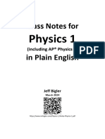Notes Physics 1
