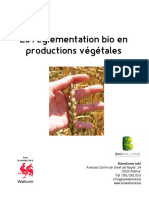 Réglementation Bio Productions Végétales