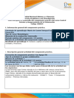 Guía para El Desarrollo Del Componente Práctico y Rúbrica de Evaluación - Unidad 2 - Tarea 3 - Componente Práctico - Prácticas Simuladas
