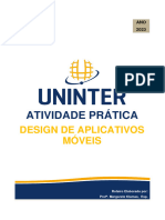 Roteiro de Atividade Pratica de DESIGN PARA APLICATIVOS MOVEIS-C2-2023