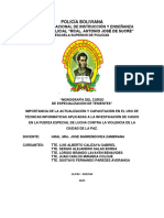 POLICÍA BOLIVIANA Monogr