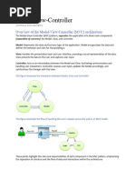 MVC Summary Examples