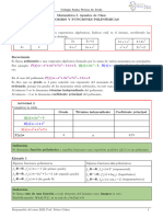 Unidad 1. Te Rico Polinomios y Funciones Polin Micas