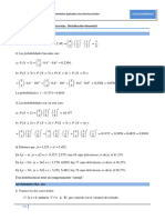 Tema 14 Distribuciones Discretas. Distribucion Binomial