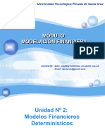 Unidad 2 Modelos Financieros Determinísticos