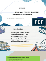 C++ Operadores Matematicos