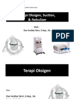 Terapi Oksigen, Suction, & Nebulizer by Dwi Andika Fahri, S, Kep., Ns