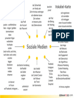 Vokabel-Karten - Soziale Medien