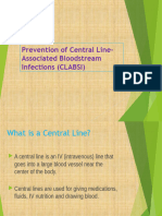Central Line Dressing Change Guide | PDF | Intravenous Therapy | Medical  Treatments