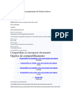 Opções de Compartilhamento: Compartilhar Ou Incorporar Documento