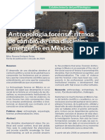 04 - 02 - Antropologia Forense Ritmos de Cambio de Una Disciplina Emergente en Mexico