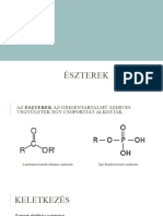 Észterek