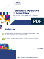 Estructura Operativa y Geográfica