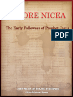 Before Nicea - The early followers of Prophet Jesus