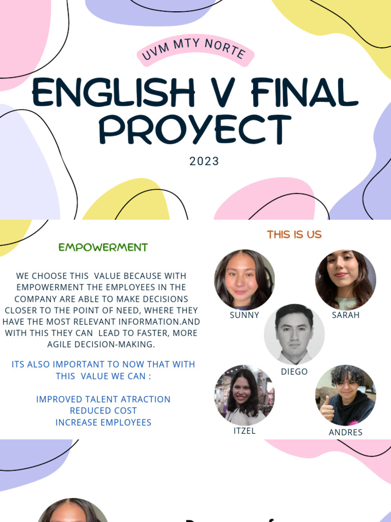 English V Final Proyect UVM 2024 PDF