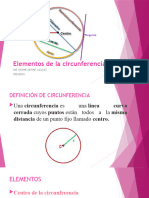 Elementos de La Circunferencia