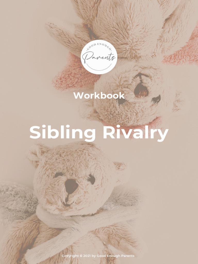 Sibling Rivalry Workbook Guide | PDF