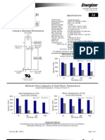 Energizer l91 Datasheet