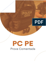 Prova Comentada PC PE