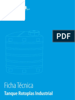 Ficha Tecnica Del Tanque Rotoplas de 5000 Litros para Almacenamiento de Sustancias Industriales - FTTI01 - SP 1