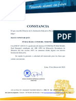 Cconcha Pumachara 1ero Secundaria