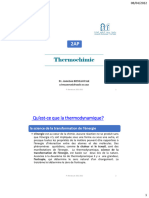 Cours Thermochimie Complet