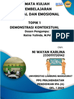 T1-Demonstrasi Kontekstual-Pembelajaran Sosial Emosioanal-Ni Wayan Karlina